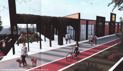 Lidl mai construiește un magazin în Sibiu. Cu o nouă stradă pe malul Cibinului