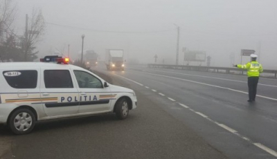 Cod galben de ceață în Sibiu și mare parte din județ