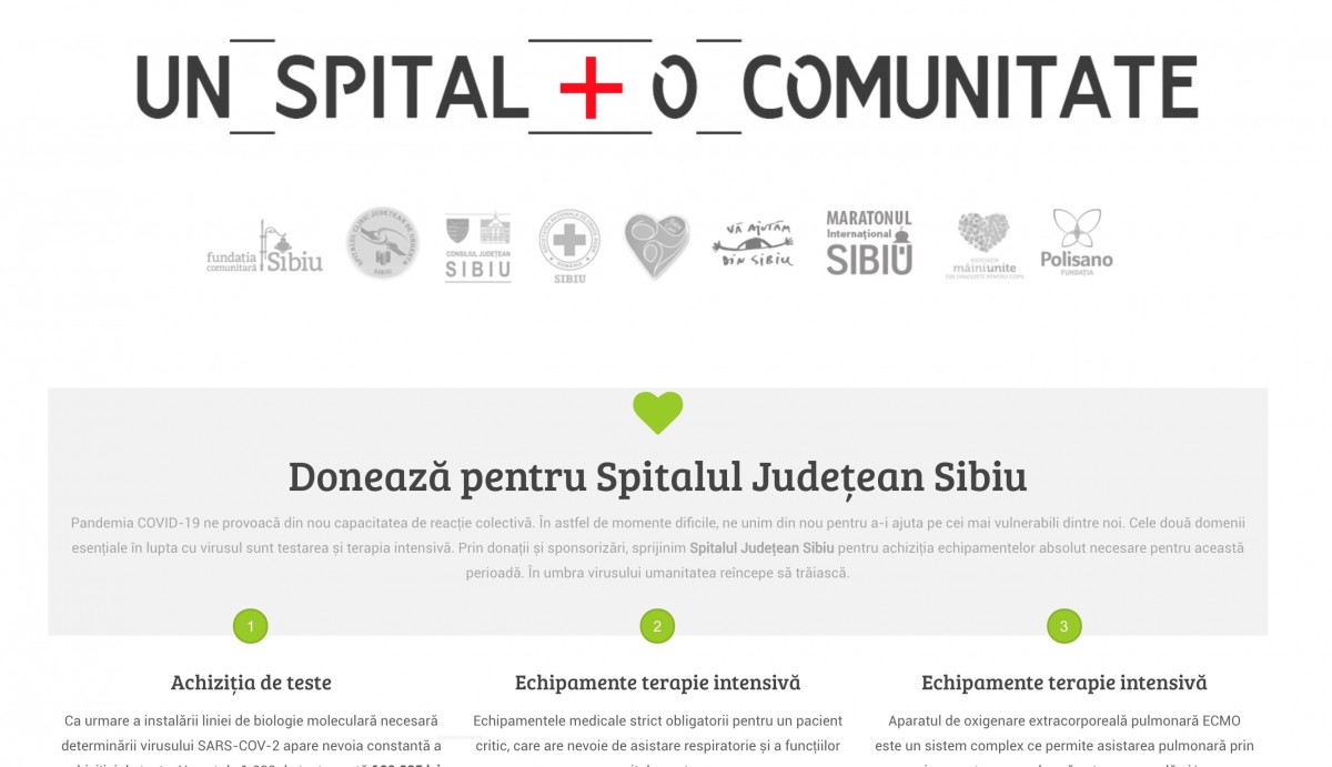 Donații peste așteptări pentru dotarea Spitalului Județean. Primul obiectiv, îndeplinit. Mai sunt două