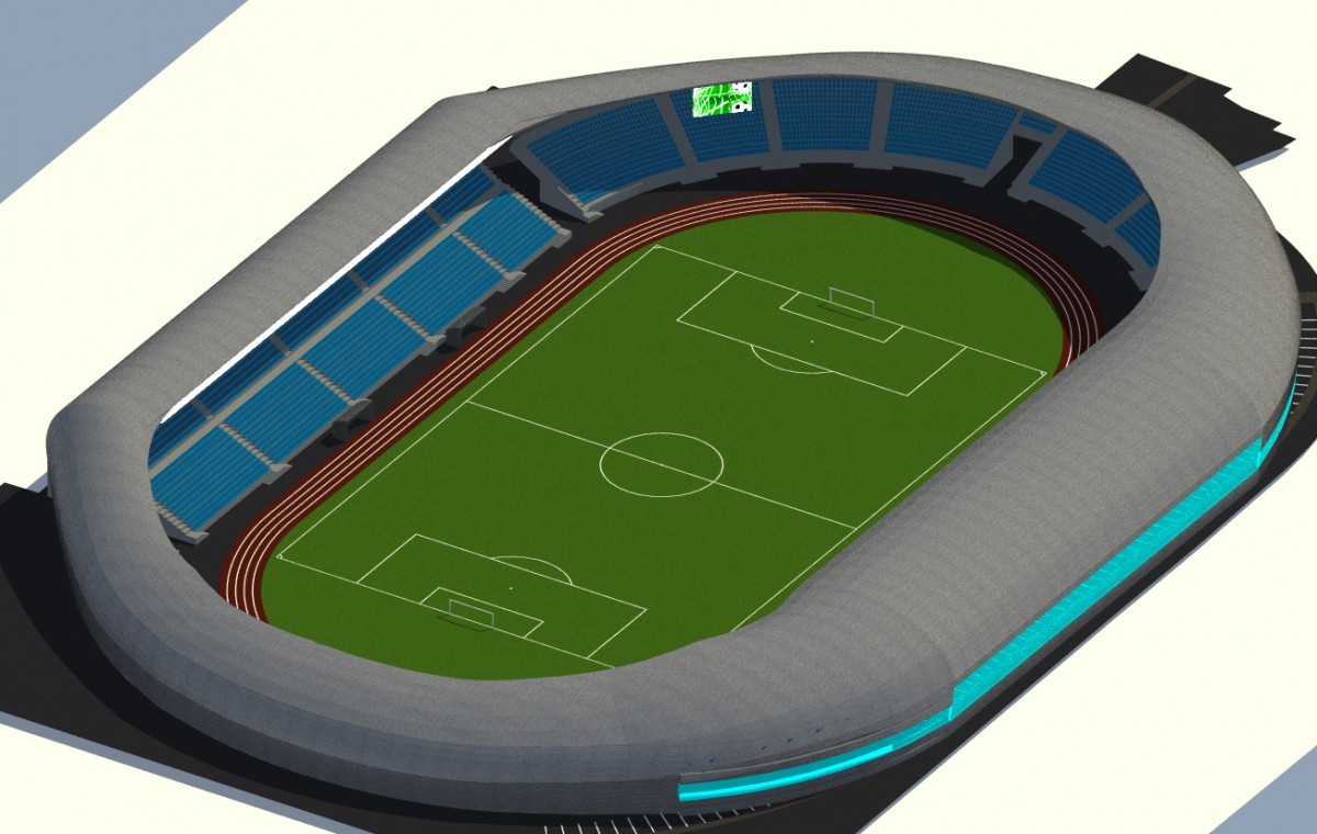 FOTO și VIDEO Primăria: stadionul municipal va avea 19.000 de scaune. Și 240 de locuri de parcare