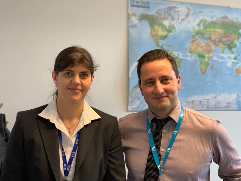 Întâlnire între doi sibieni în Parlamentul European: Am discutat și despre baschet