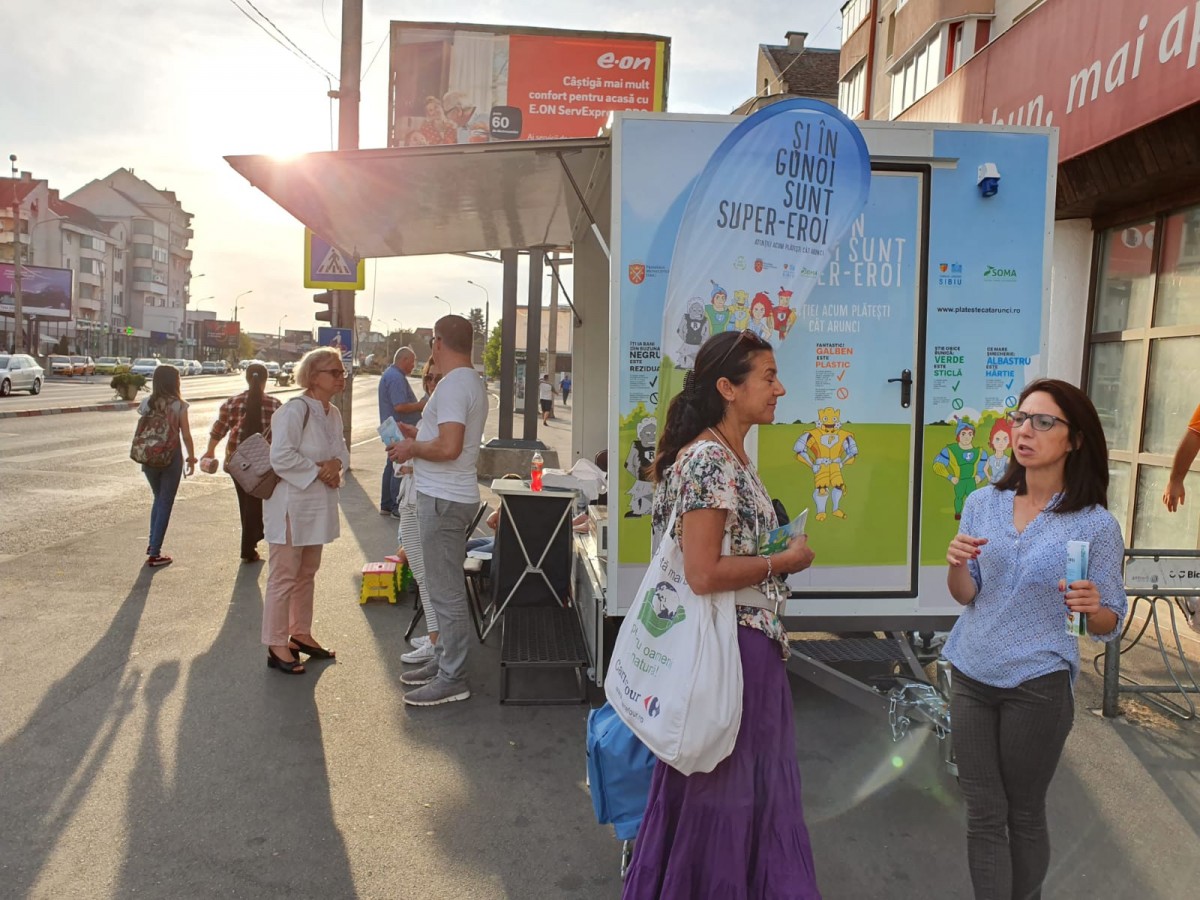 Întâlnire cu sibienii din Lazaret și Gușterița, joi după-masă