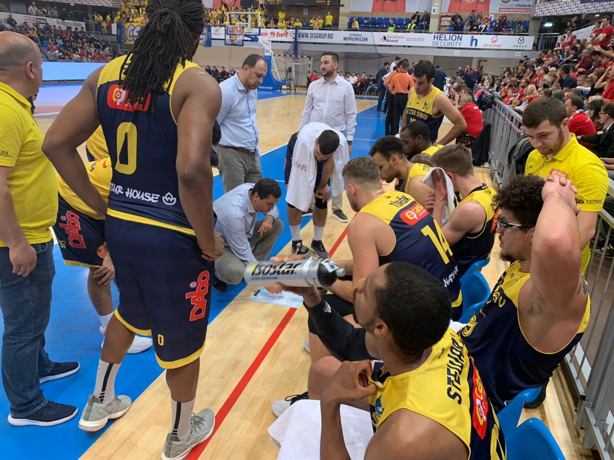 FIBA Europe Cup: BC CSU Sibiu joacă astăzi la Istanbul