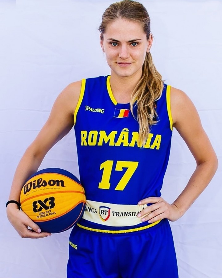 Alexandra Uiuiu, fondatoarea clubului sibian BC 3x3 Elite. „Am început din dragoste pentru fenomenul global pe care îl reprezintă 3x3-ul”