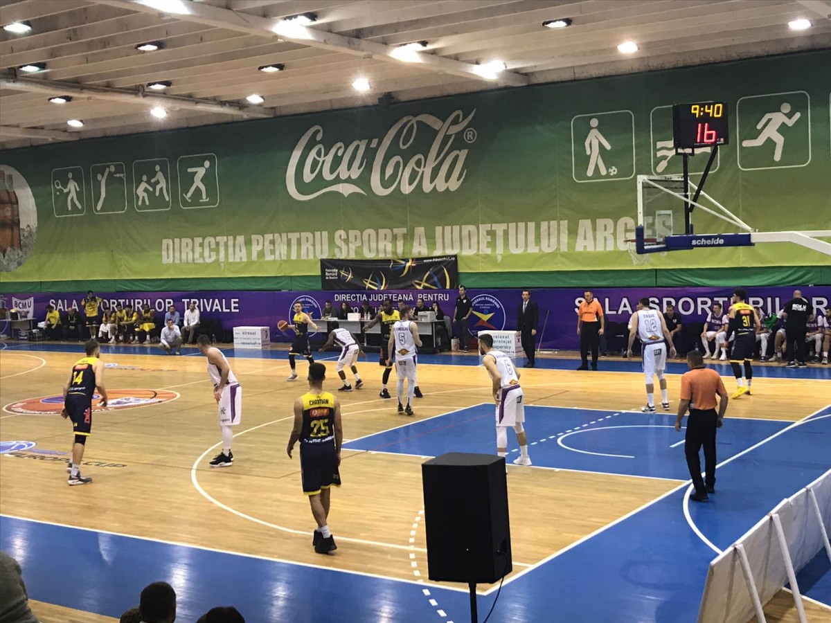 Victorie pentru CSU Sibiu, la Pitești. Următorul meci se joacă în FIBA
