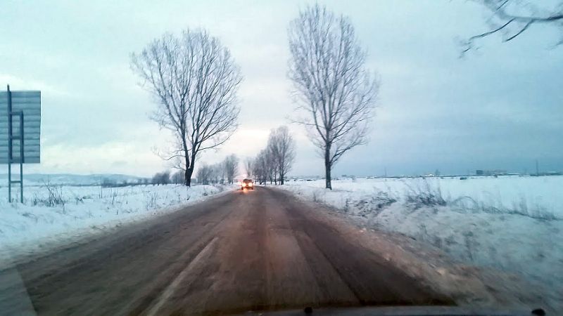 Coronavirus și cod galben de ninsori. Recomandare IPJ Sibiu: Stați acasă. Urcați la volan doar dacă este vital