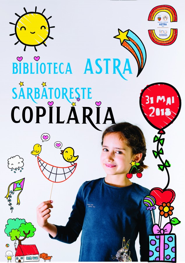 Biblioteca Județeană ASTRA Sibiu sărbătorește Copilăria