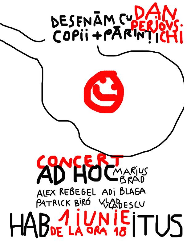1 iunie unplugged cu Dan Perjovschi și Ad-Hoc