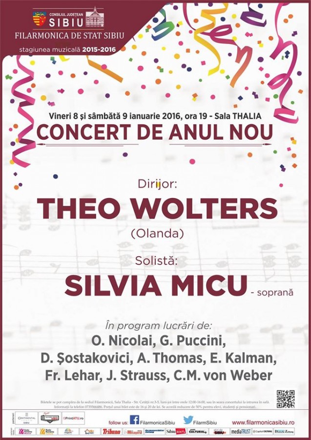 „Concertul de Anul Nou”, trei noi reprezentații la cererea publicului