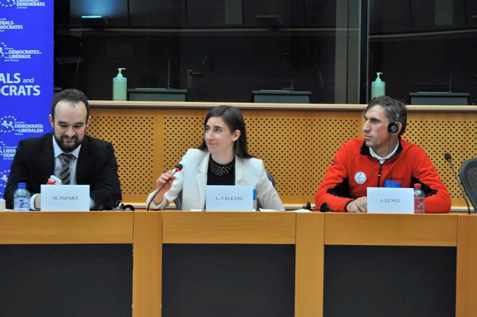 Laura Văleanu, reprezentanta României în Parlamentul European – ”Sports & Disability”