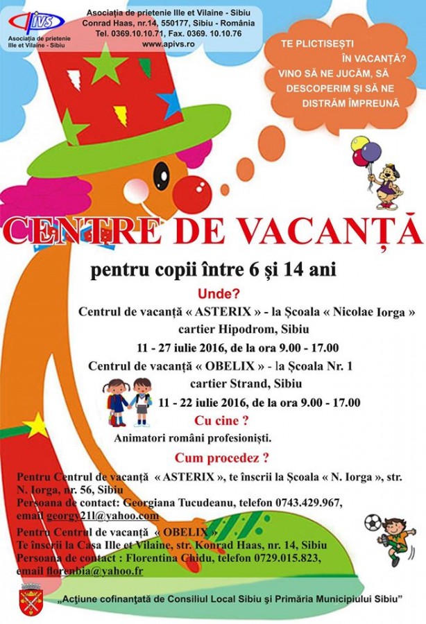 Copiii se pot distra și pot învăța lucruri noi la centrele de vacanță