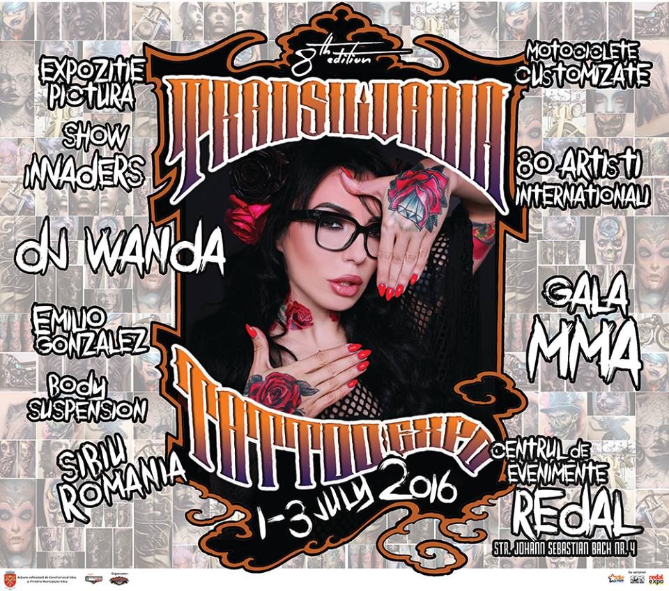 Transilvania Tattoo Expo revine în acest în weekend la Sibiu