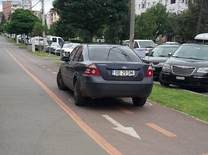 FOTO – Colecție de parcări în Sibiu