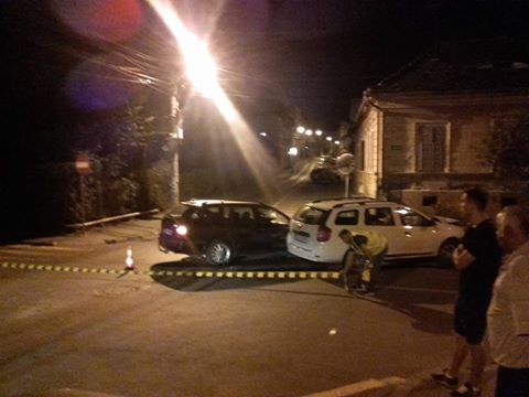 Un nou accident la intersecția străzilor Zaharia Boiu cu Rennes