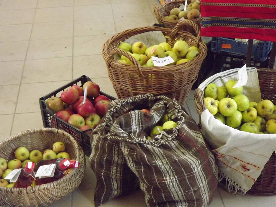 Târg și degustare de mere din soiuri tradiționale vechi