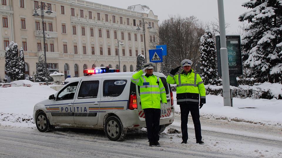 Minut de reculegere și sirene pornite în amintirea polițistului ucis la datorie | foto video