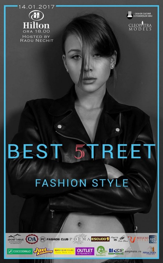 Best Street Fashion Style dă startul evenimentelor de modă din 2017, la Sibiu