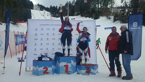 Sibianca Maria Târșia este vicecampioană națională la supercombinată și slalom