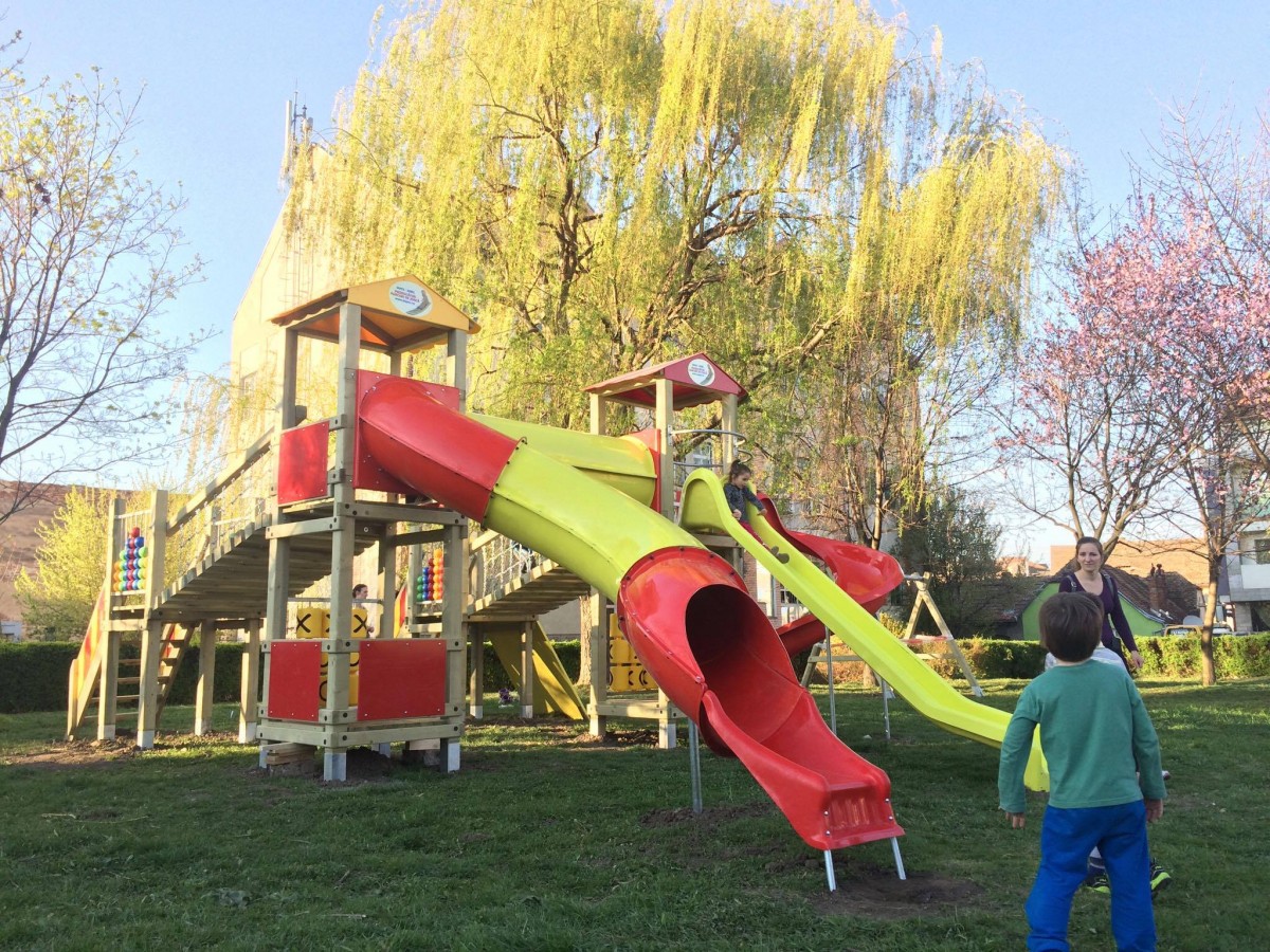 FOTO VIDEO Bilanțul locurilor de joacă noi. Costul echipamentelor: 361.899,23 lei