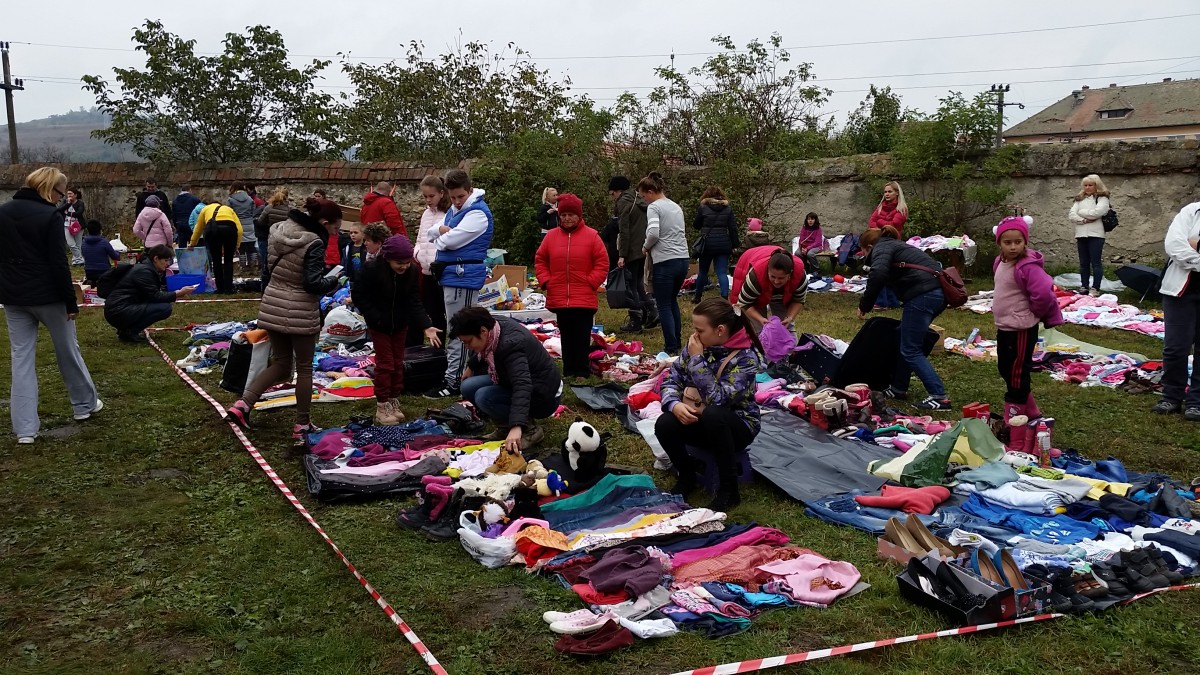 GALERIE FOTO - Care a fost atmosfera la Kinderflohmarkt Herbst / Bazarul de toamnă al copiilor