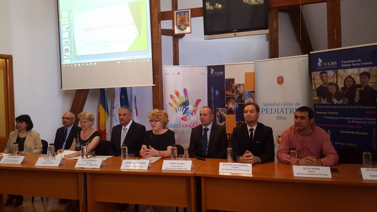 Spitalul de Pediatrie Sibiu salvează vieți prin mâini curate