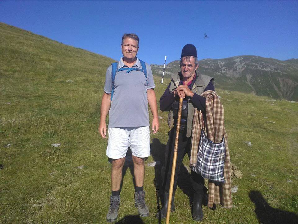 Klaus și Carmen Iohannis, în drumeție prin Parâng