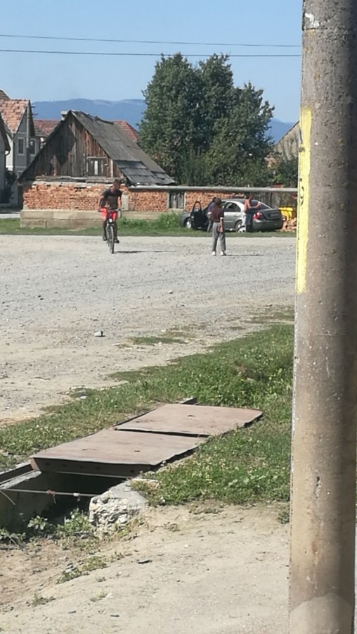 Doi șoferi prinși la volan fără permis și băuți. Unul dintre ei s-a oprit în gardul unui imobil