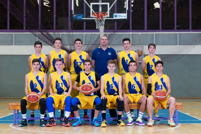 BC CSU Sibiu U18, între primele 12 echipe din țară