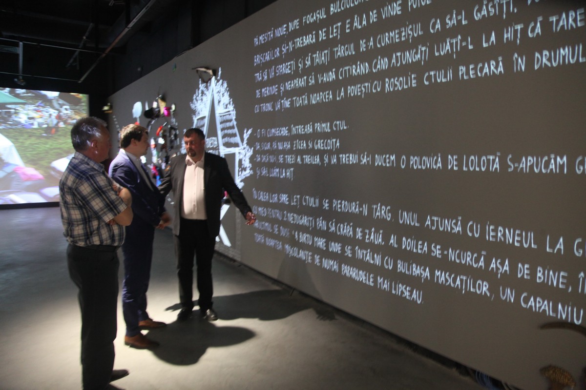 Fostul ministru al Culturii, în vizită la CNM Astra. ”Este unul din cele mai importante muzee din România”