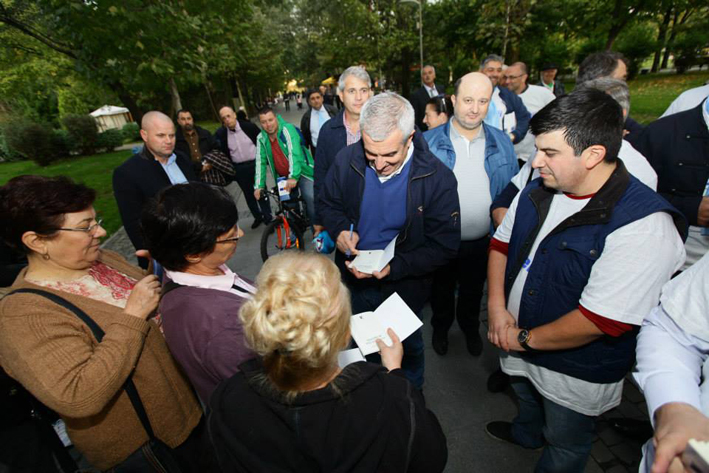 Tăriceanu la Sibiu. Plecăm la drum cu candidaţi puternici