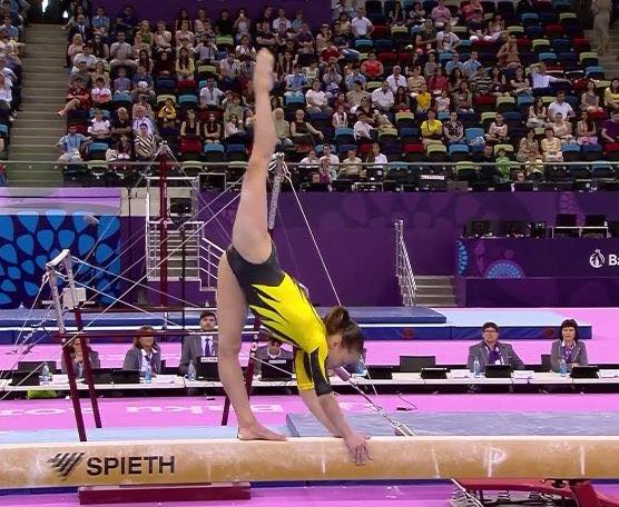 Gimnasta Andreea Iridon a castigat argintul si bronzul, la Jocurile Europene de la Baku