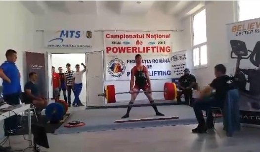 CS Activ Sibiu: 5 medalii de aur, 6 de argint si 1 de bronz. La Campionatul National de Powerlifting de la Sibiu