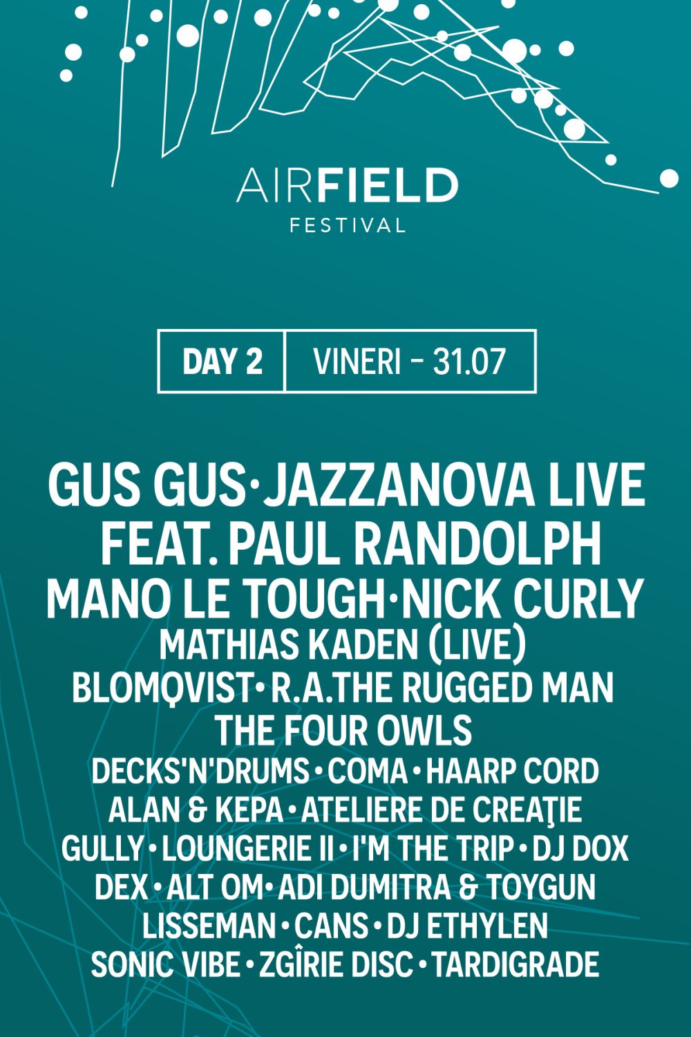 Afla in ce zi vor concerta artistii tai preferati la Airfield Festival!