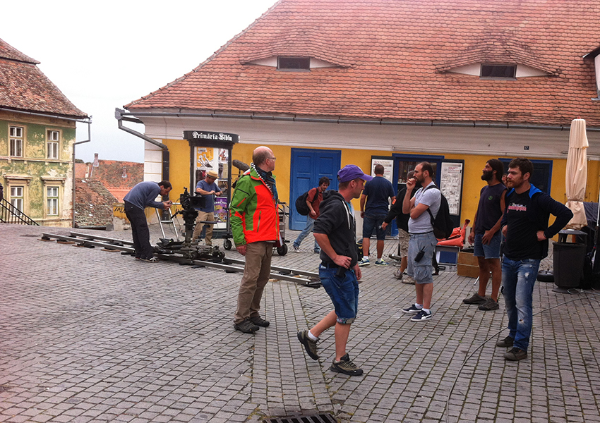 Piata Mica platou de filmare pentru inca un film indian