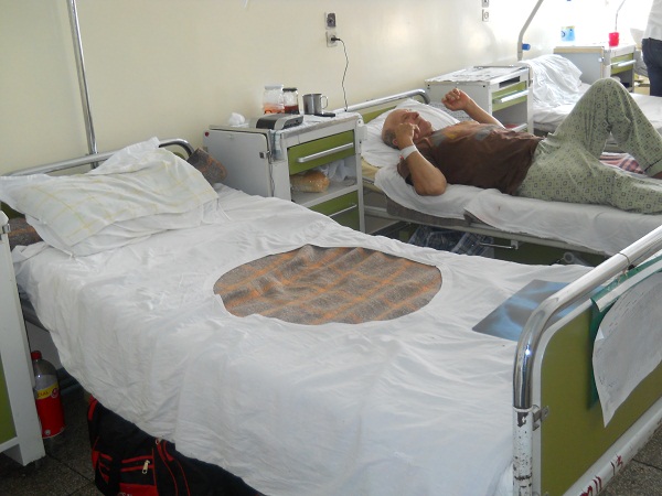 Canicula in saloanele fara aer conditionat ale Spitalului Clinic Judetean Sibiu