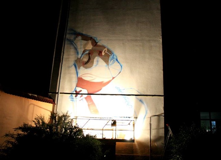 Arta pe cladirile orasului: primul festival international de arta stradala din Sibiu