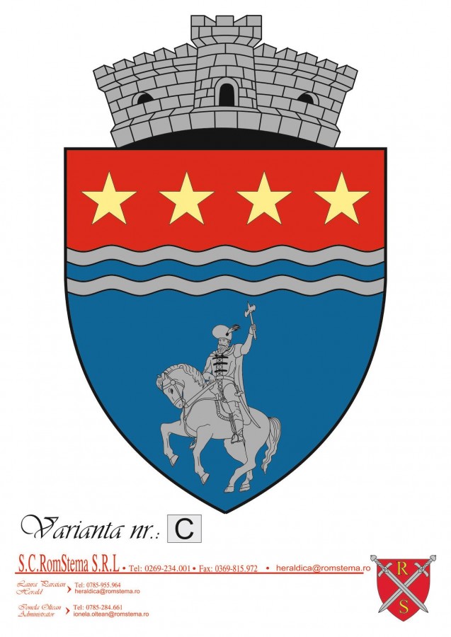 Șelimbărenii și-au ales stema comunei pe Facebook