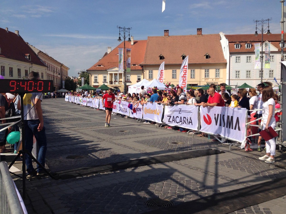 Cifrele Maratonului Sibiu: 2816 alergători, 5 curse, 26 de proiecte