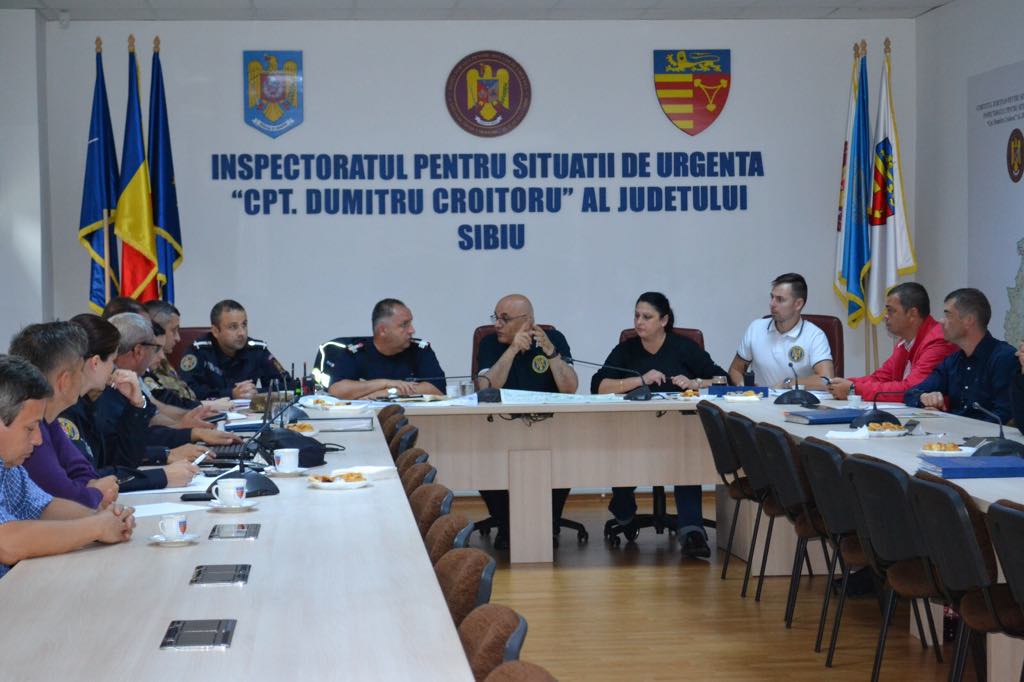 Raed Arafat, vizită în Sibiu. Evaluarea acțiunilor împotriva inundațiilor