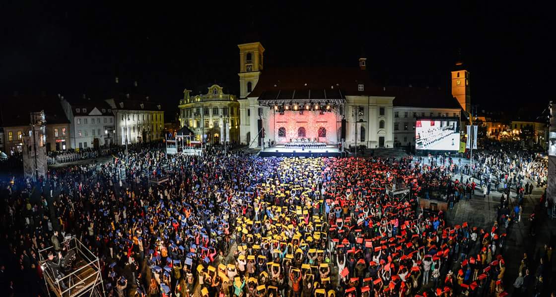 Sibiul și comunitățile din împrejurimi au sărbătorit împreună Centenarul Marii Uniri (CP)