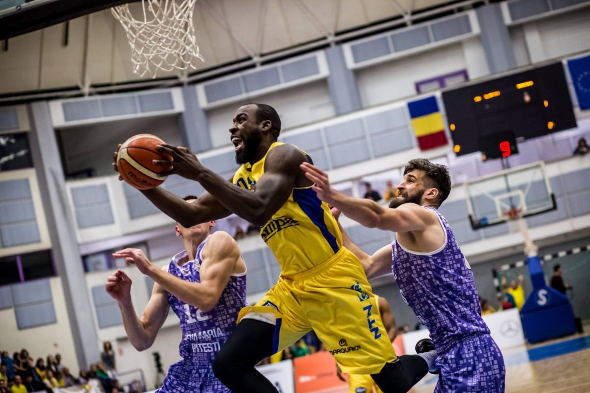 BC CSU Sibiu, victorie clară în fața piteștenilor, la Sala Transilvania