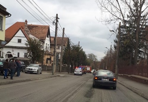 Incendiu la o grădiniță privată din Sibiu. 20 de copii au fost evacuați