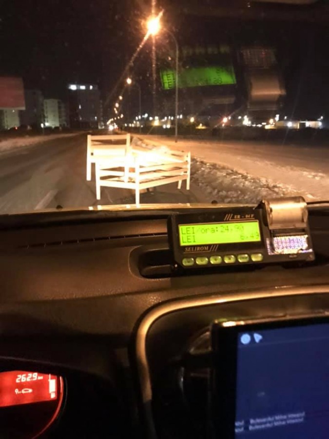 Au pierdut patul pe drum. Cu tot spiritul civic, a dispărut