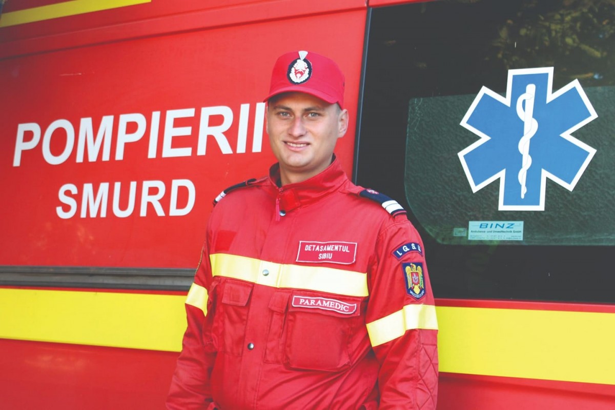 Salvatorul anului 2018: Un pompier sibian a salvat un bărbat de la înec, în timp ce era în concediu