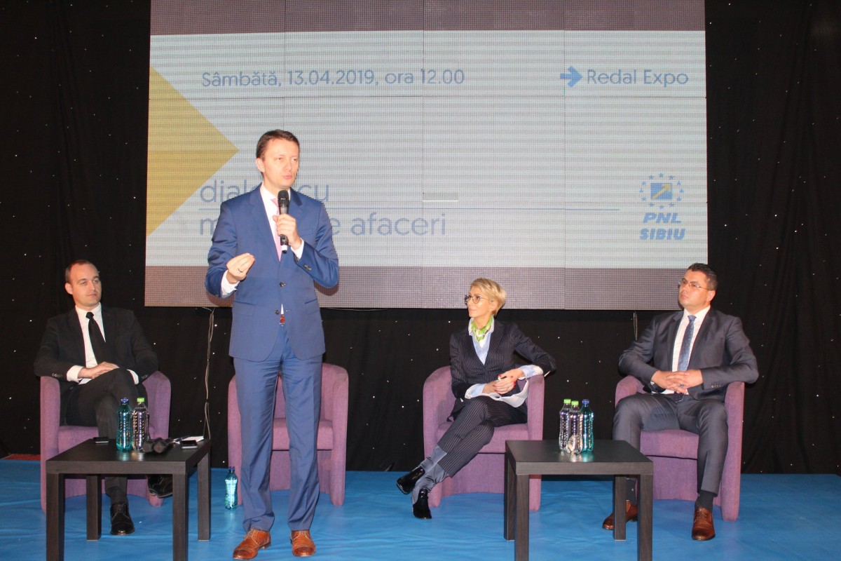 Parteneriat strategic între PNL și mediul de afaceri sibian