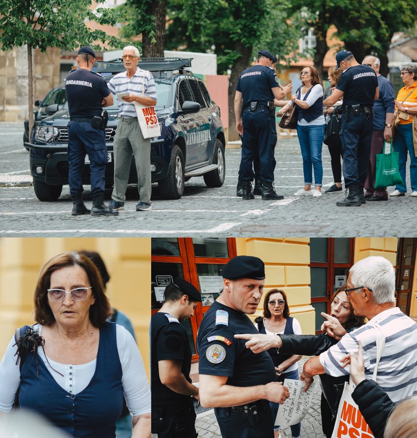 Nepotul lui Onisifor Ghibu, agresat de o susținătoare PSD, la protestul Vă Vedem