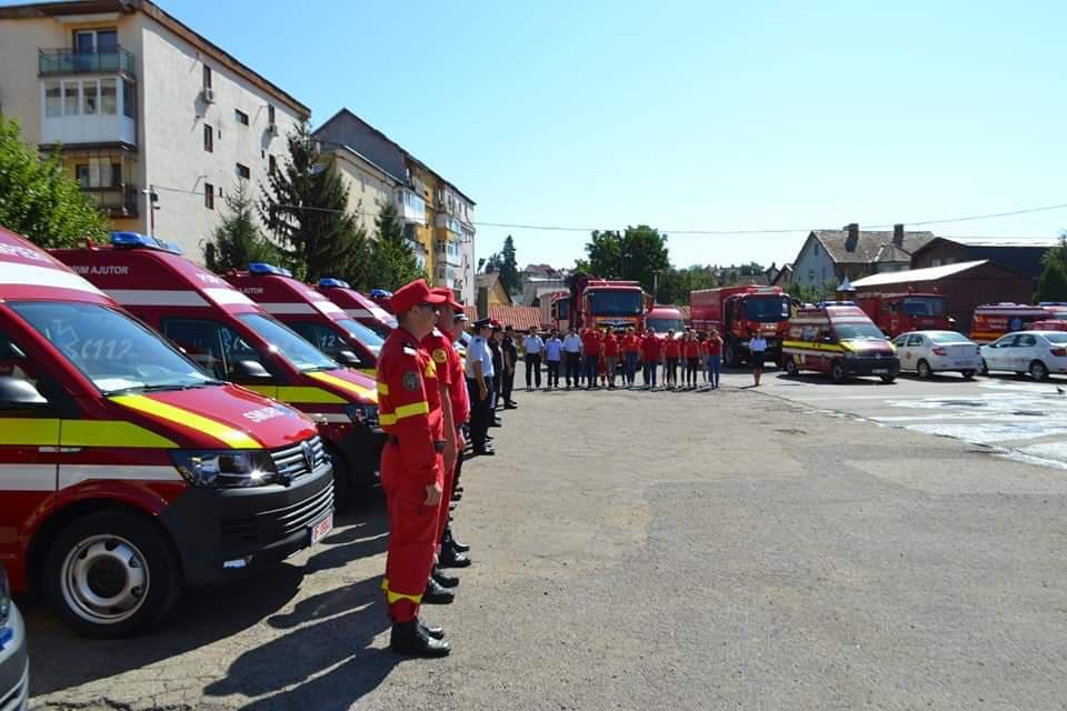 ISU Sibiu a achiziționat șapte autospeciale de prim-ajutor calificat SMURD
