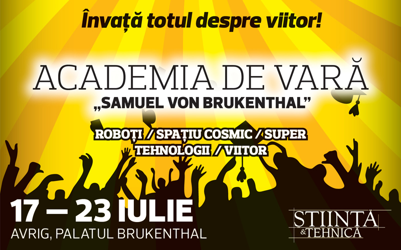 Academia de vară „Samuel von Brukenthal”. Învață totul despre viitor