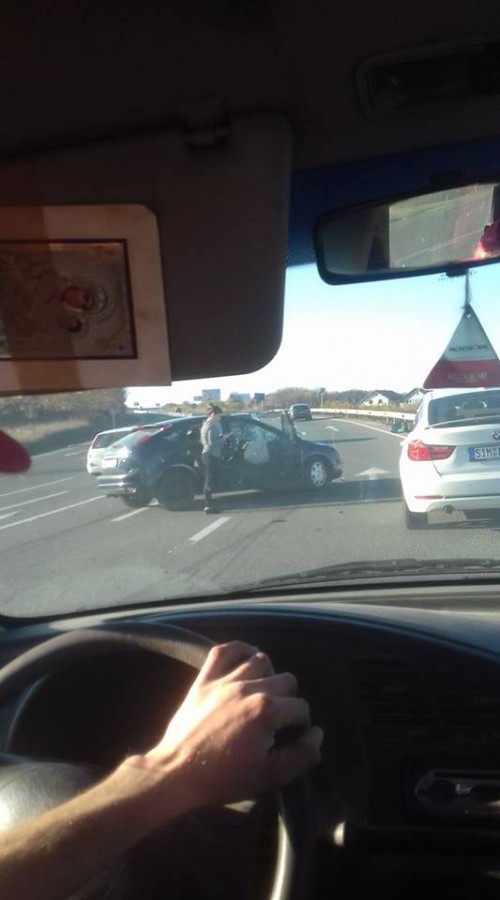 Trafic îngreunat între Veștem și Boița