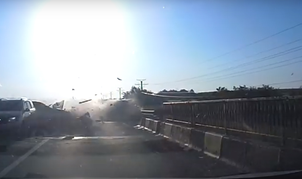 Video | Accident mortal între Sibiu și Brașov, surprins de camera de bord